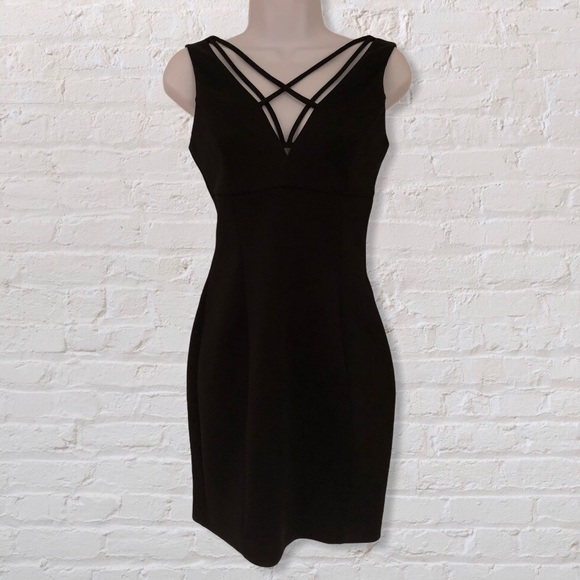 Guess Black Strappy Dress - Picture 1 of 2
